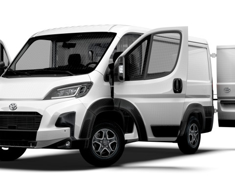 Toyota ProAce E Max Van L1H1 HQ Interior 2025 3D 모델