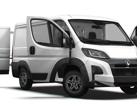 Vauxhall Movano e Van L1H1 HQ Interior 2025 3D Model