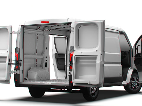 Vauxhall Movano e Van L1H1 HQ Interior 2025 3Dモデル