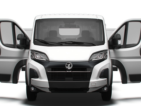 Vauxhall Movano e Van L1H1 HQ Interior 2025 3Dモデル