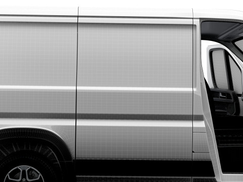 Vauxhall Movano e Van L1H1 HQ Interior 2025 3Dモデル