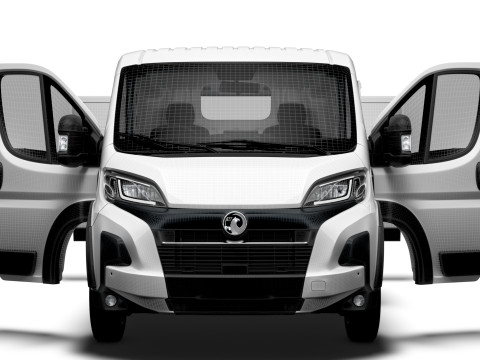 Vauxhall Movano e Van L1H1 HQ Interior 2025 3Dモデル