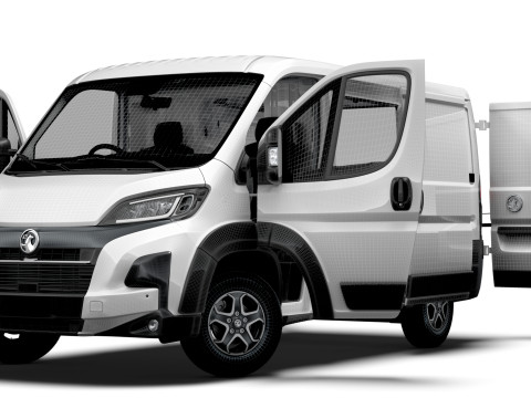 Vauxhall Movano e Van L1H1 HQ Interior 2025 3Dモデル