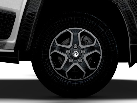 Vauxhall Movano e Van L1H1 HQ Interior 2025 3Dモデル