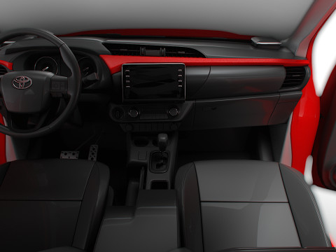 Toyota HiluxGR SPORT HQ Interior 2024 Model 3D