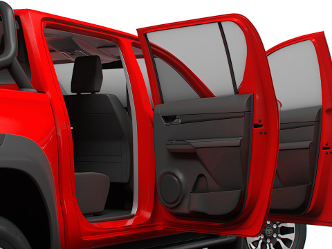 Toyota HiluxGR SPORT HQ Interior 2024 Model 3D