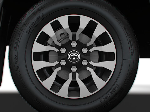 Toyota HiluxGR SPORT HQ Interior 2024 Model 3D