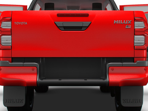 Toyota HiluxGR SPORT HQ Interior 2024 Model 3D