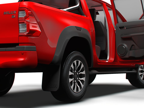 Toyota HiluxGR SPORT HQ Interior 2024 Model 3D