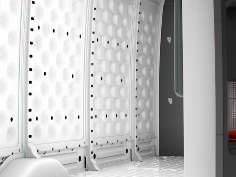 Amazon ECV 700 HQ Interior 2024 3D Model