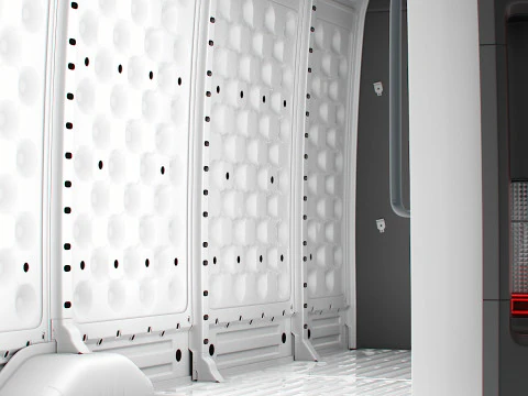 Amazon ECV 700 HQ Interior 2024 3D Model