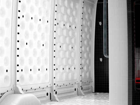 Amazon ECV 700 HQ Interior 2024 3D Model