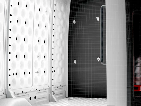 Amazon ECV 500 HQ Interior 2024 3D Model