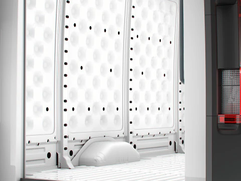 Amazon ECV 900 HQ Interior 2024 3D Model