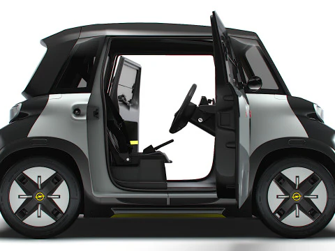 Opel Rocks e HQ Interior 2025 3D Model