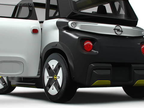 Opel Rocks e HQ Interior 2025 3D Model