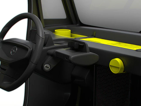 Opel Rocks e HQ Interior 2025 3D Model