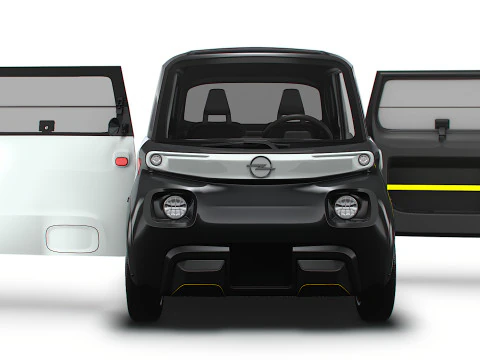 Opel Rocks e HQ Interior 2025 3D Model