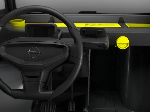 Opel Rocks e HQ Interior 2025 3D Model
