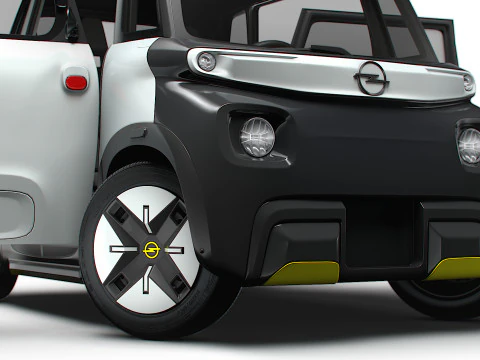 Opel Rocks e HQ Interior 2025 3D Model