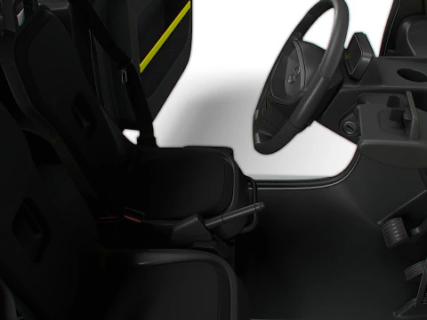 Opel Rocks e HQ Interior 2025 3D Model