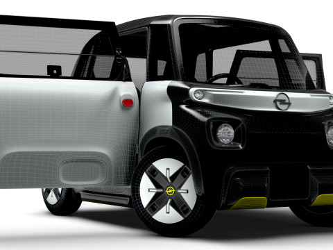 Opel Rocks e HQ Interior 2025 Modelo 3D
