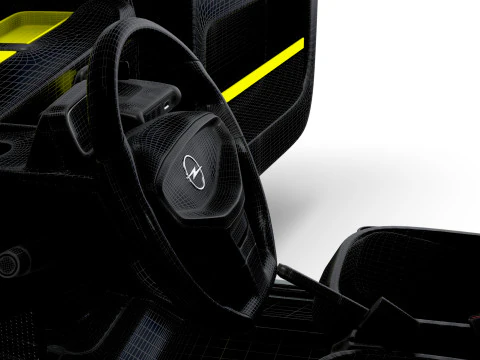 Opel Rocks e HQ Interior 2025 3D Model