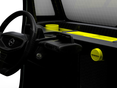 Opel Rocks e HQ Interior 2025 Modelo 3D