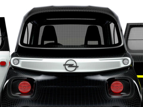 Opel Rocks e HQ Interior 2025 3D Model