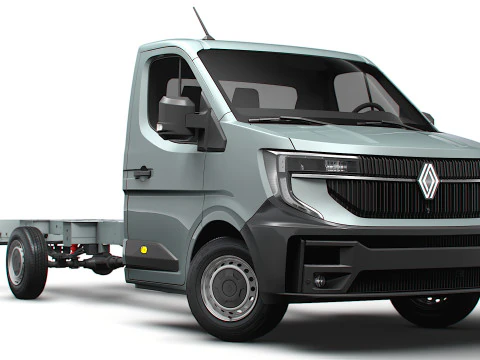 Chassi Renault Master SingleCab L3 2024 Modelo 3D