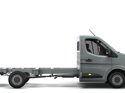 Renault Master SingleCab L3 Chassis 2024 Modello 3D
