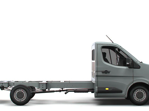 Renault Master SingleCab L3 Chassis 2024 3D Model