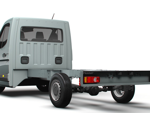 Renault Master SingleCab L3 Chassis 2024 Modello 3D