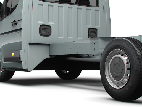 Renault Master SingleCab L3 Chassis 2024 Modello 3D