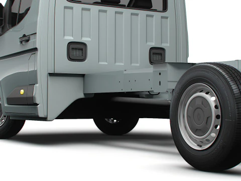 Renault Master SingleCab L3 Chassis 2024 3D Model