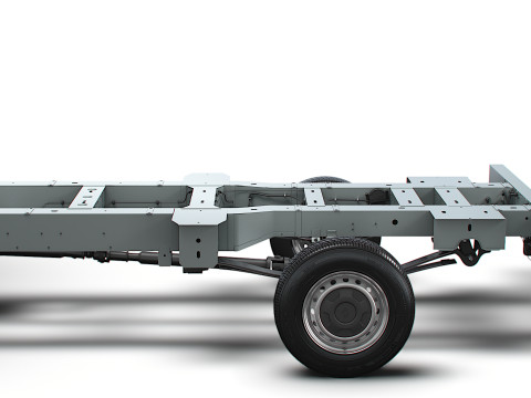 Renault Master SingleCab L3 Chassis 2024 Modello 3D