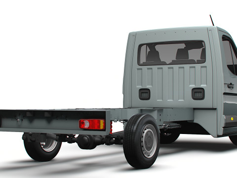 Renault Master SingleCab L3 Chassis 2024 Modello 3D