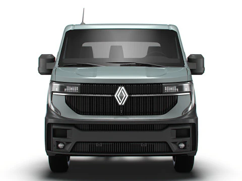 Renault Master SingleCab L3 Chassis 2024 3D Model