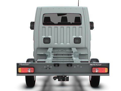 Renault Master SingleCab L3 Chassis 2024 Modello 3D