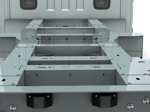 Renault Master SingleCab L3 Chassis 2024 Modello 3D