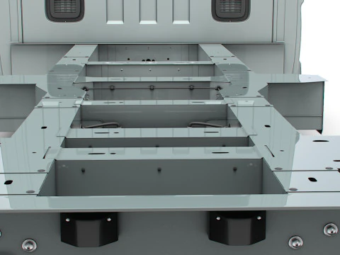 Renault Master SingleCab L3 Chassis 2024 3D Model