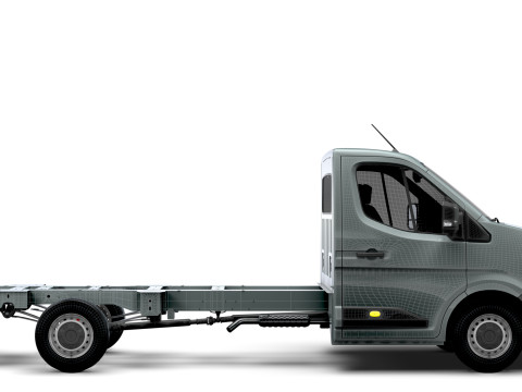 Renault Master SingleCab L3 Chassis 2024 Modello 3D
