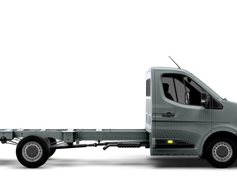 Renault Master SingleCab L3 Chassis 2024 3D Model