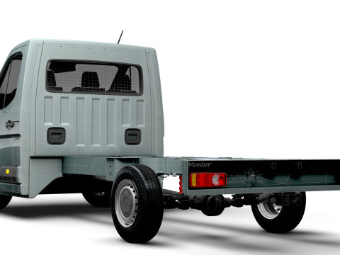 Renault Master SingleCab L3 Chassis 2024 Modello 3D