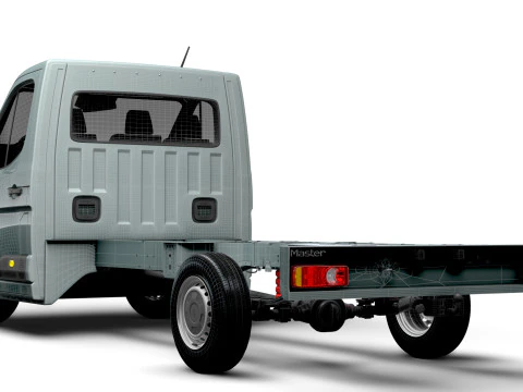 Renault Master SingleCab L3 Chassis 2024 3D Model