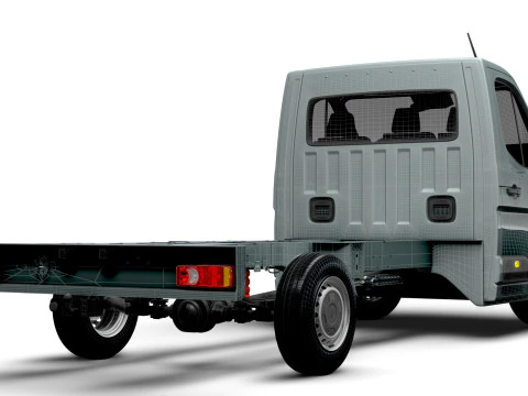 Renault Master SingleCab L3 Chassis 2024 3D Model