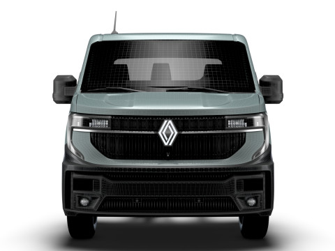 Renault Master SingleCab L3 Chassis 2024 Modello 3D
