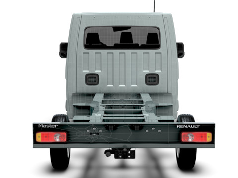 Renault Master SingleCab L3 Chassis 2024 Modello 3D
