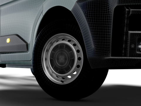 Renault Master SingleCab L3 Chassis 2024 Modello 3D