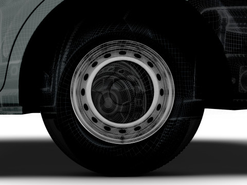 Renault Master SingleCab L3 Chassis 2024 Modello 3D